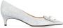 Sergio Rossi embellished pointed pumps Silver - Thumbnail 1