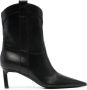 Sergio Rossi Guadalupe 65mm leather boots Black - Thumbnail 1