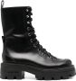 Sergio Rossi Milla lace-up fastening boots Black - Thumbnail 1