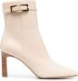 Sergio Rossi Nora 95mm leather boots Neutrals - Thumbnail 1