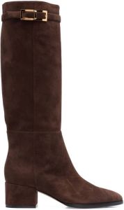 Sergio Rossi Nora knee-length boots Brown