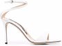 Sergio Rossi open-toe buckle-fastening sandals White - Thumbnail 1
