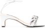 Sergio Rossi pleated strap sandals White - Thumbnail 1