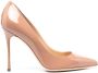 Sergio Rossi pointed patent pumps Neutrals - Thumbnail 1