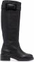 Sergio Rossi Prince leather knee-high boots Black - Thumbnail 1