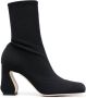 Sergio Rossi Si Rossi 80mm leather boots Black - Thumbnail 1