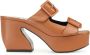 Sergio Rossi SI Rossi 85mm sandals Brown - Thumbnail 1