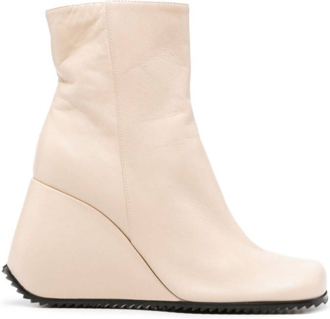Sergio Rossi SI Rossi 90mm ankle boots Neutrals