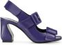 Sergio Rossi SI ROSSI 90mm leather sandals Purple - Thumbnail 1