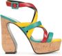 Sergio Rossi SI Rossi 90mm sandals Yellow - Thumbnail 1