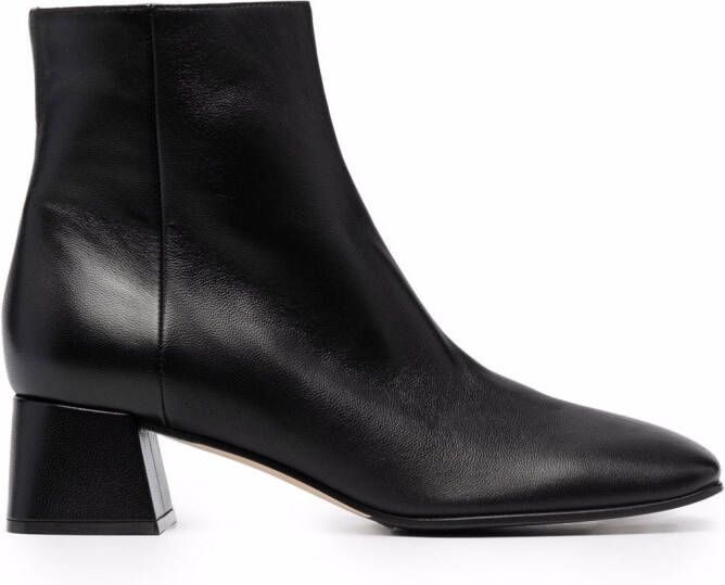 Sergio Rossi sr Alicia leather boots Black