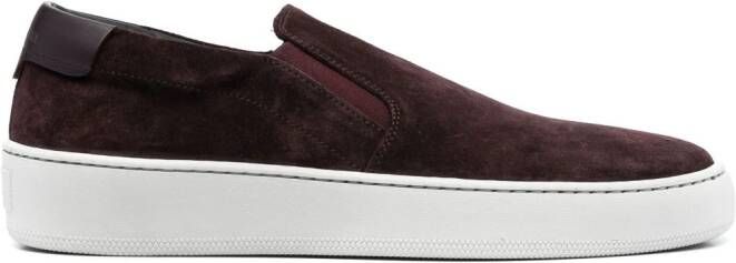 Sergio Rossi Sr Brent slip-on sneakers Red