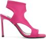 Sergio Rossi Sr Jane 95mm cut-out sandals Pink - Thumbnail 1
