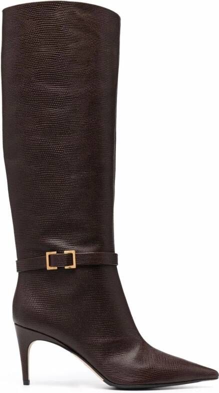 Sergio Rossi sr Mini Prince 80mm knee-length boots Brown