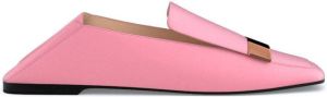 Sergio Rossi SR1 customisable slippers Pink