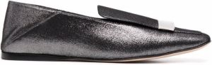 Sergio Rossi SR1 glitter loafers Grey