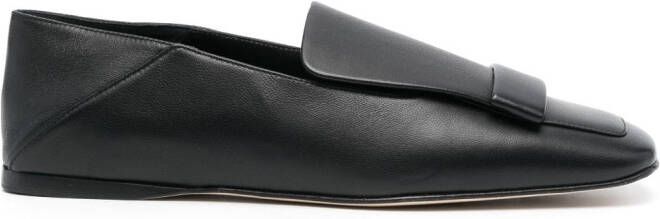 Sergio Rossi SR1 nappa-leather loafers Black