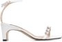 Sergio Rossi sr1 60mm crystal-embellished sandals White - Thumbnail 1