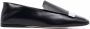 Sergio Rossi sr1 square-toe collapsible-heel loafers Black - Thumbnail 1