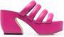 Sergio Rossi strap-detail open-toe sandals Pink - Thumbnail 1