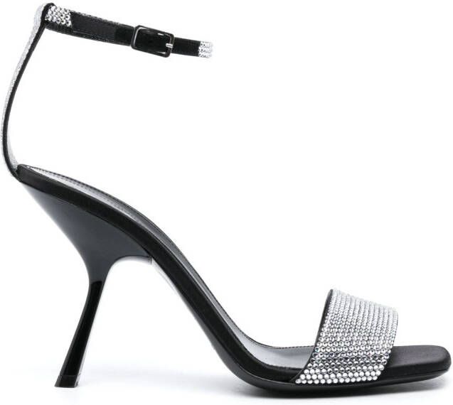 Sergio Rossi x Evangelie Smyrniotaki 110mm sandals Black