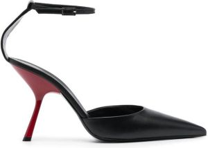 Sergio Rossi x Evangelie Smyrniotaki leather pumps Black