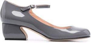 Si Rossi patent-leather pumps Grey