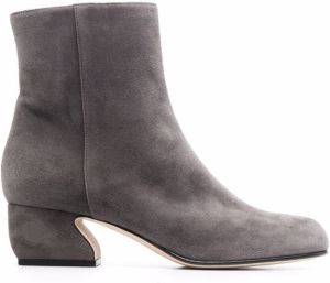 Si Rossi suede ankle boots Grey