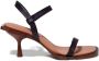Simkhai Roma heeled leather sandals Brown - Thumbnail 1
