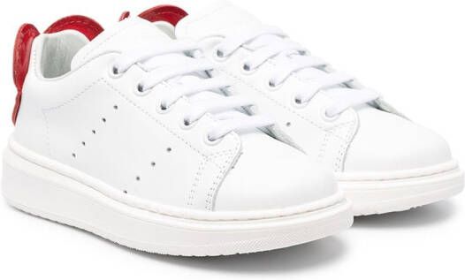 Simonetta low-top leather sneakers White