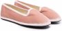 Siola slip-on velvet loafers Pink - Thumbnail 1