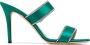 SJP by Sarah Jessica Parker Blossom 90mm crystal-embellished mules Green - Thumbnail 1