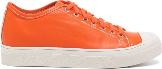 Sofie D'hoore Folk low-top leather sneakers Orange