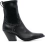 Sonora 85mm studded leather boots Black - Thumbnail 1