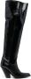 Sonora Acapulco 100mm leather knee-boots Black - Thumbnail 1