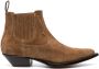 Sonora Cigar ankle boots Brown - Thumbnail 1