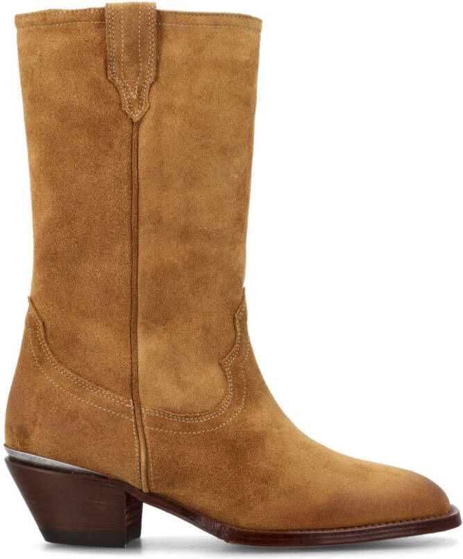Sonora Durango High 50mm suede boots Brown