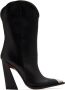 Sonora Pasilla 100mm leather ankle boots Black - Thumbnail 1