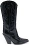Sonora Santa Fe 110mm leather cowboy boots Black - Thumbnail 1