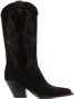 Sonora Santa Fe suede cowboy boots Brown - Thumbnail 1