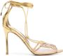 Sophia Webster 105mm butterfly-detailing sandals Yellow - Thumbnail 1