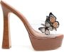 Sophia Webster 150mm butterfly-detail sandals Brown - Thumbnail 1