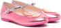 Sophia Webster Butterfly-embroidered ballerina shoes Metallic - Thumbnail 1