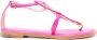 Sophia Webster Butterfly ombré leather sandals Pink - Thumbnail 1