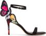 Sophia Webster Chiara butterfly-embroidered sandals Black - Thumbnail 1