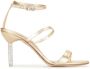 Sophia Webster crystal heel sandals Gold - Thumbnail 1
