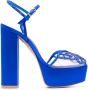 Sophia Webster Farfalla 140mm platform sandals Blue - Thumbnail 1