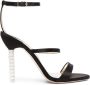Sophia Webster Faw crystal-heeled sandals Black - Thumbnail 1