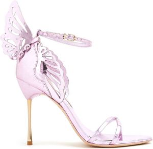 Sophia Webster Heavenly 100mm butterfly sandals Pink