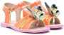 Sophia Webster Mini butterfly-embellished sandals Orange - Thumbnail 1